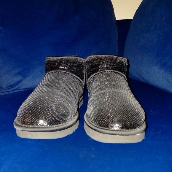 Women's Ugg Classic Ultra Mini Mirror Ball - Picture 2 of 10
